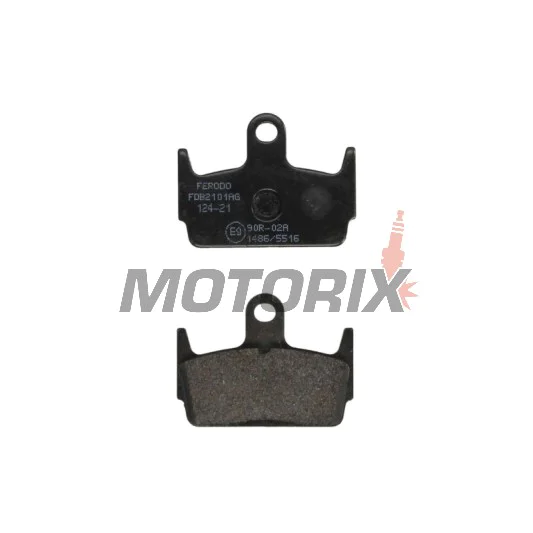 Brzdové destičky -FERODO- FDB2101AG, Honda X8R/SZX/XL 50 1977-2002; Kymco Heroism 150 1995-2000; SYM Jet Sport-X 50 2006-2010