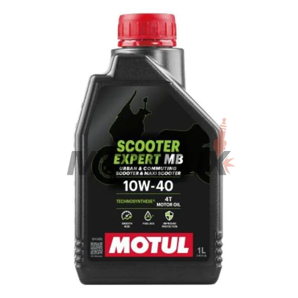 Motorový olej -MOTUL- SCOOTER EXPERT MB, 10W40, polosyntetika, 1L