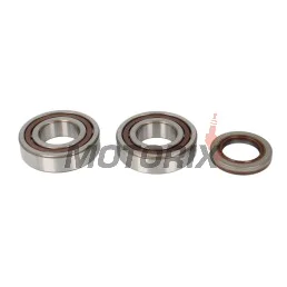 Sada ložisek a gufer klikové hřídele -ALL BALLS- KTM EXC 400 2000-2002, 2005-2006, EXC 450/525 2003-2007, EXC 520 2000-2002, EXC-G 250 2002-2005, EXC-G 400 2004-2006, EXC-G 450 2003-2007, MXC 400/520 2001-2002, MXC 450 2004-2005, 2007, SMR 525 2005