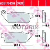 Brzdové destičky -TRW- MCB764SRM, sintrované, Cagiva 900 Cat 900cc, Honda CB1000F, FJS Silver Wing 400/600cc, VFR750F/VFR950F Carat - 400/600/750/900/950/1000cc, 1988-2009