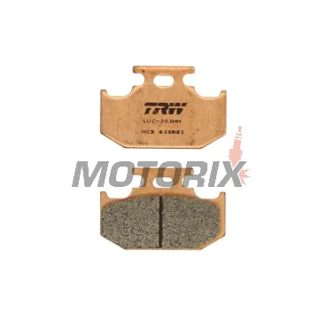 Brzdové destičky -TRW- MCB625RSI, Cannondale MX400/440, Kawasaki KDX/KLX/KX, Suzuki DR/DR-Z/RM/RMX, Yamaha DT/TT/TT-R/WR/XT/YZ (1989-2018)