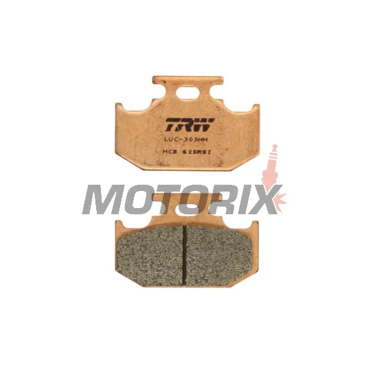 Brzdové destičky -TRW- MCB625RSI, Cannondale MX400/440, Kawasaki KDX/KLX/KX, Suzuki DR/DR-Z/RM/RMX, Yamaha DT/TT/TT-R/WR/XT/YZ (1989-2018)