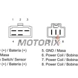 Regulátor dobíjení -DZE- regulátor dobíjení, 12V, 35A, HONDA VFR 800 2002-2009