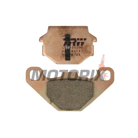 Brzdové destičky -TRW- MCB667SI, Aprilia MX 125 (2003-2007), RX 125 (2000-2001), Cagiva WMX 125 (1989), Husqvarna TC 510 & TE 510 (1990-1991)