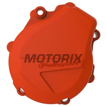 Chránič víka statoru -POLISPORT- oranžový, KTM EXC-F 450/500 2017-2024