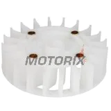 Ventilátor chlazení -MOTORIX- 4 šroub, GY6 50cc, Kymco, Peugeot
