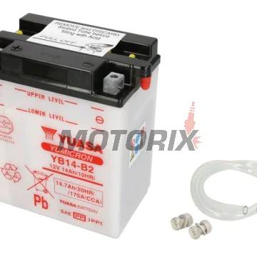 Akumulátor -YUASA- YB14-B2, 15Ah 12V
