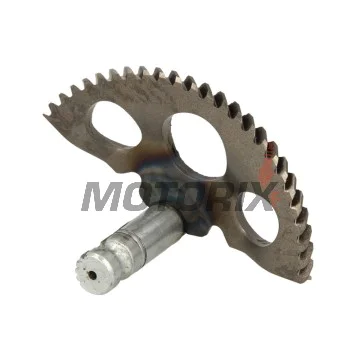 Hřídel startovací páky -RMS- Aprilia Scarabeo 100 2001-2005, Aprilia Scarabeo 50 2002-2006, Aprilia SR 50 2003-2012, Derbi Atlantis 50 2003-2009, Derbi Boulevard 50 2009, Derbi GP1 50 2006-2008, Gilera D.N.A 50 2000-2008