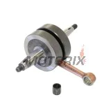 Kliková hřídel -ATHENA-, Aprilia RS 50 2006-2010, RS4 50 2011-2014, RX 50 2006-2014, SX 50 2006-2014, Derbi GPR 50 2004/2006-2014, Senda 50 2005-2013, Gilera RCR 50 2013-2018, SMT 50 2013-2018