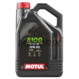Motorový olej -MOTUL- 5100, 15W50, polosyntetika + ester, 4L