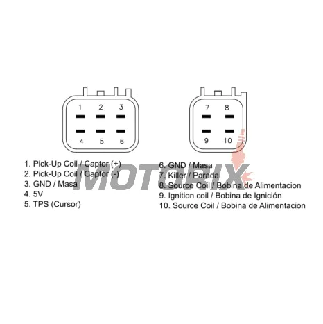 CDI -DZE- HONDA CRF 250 2004-2004