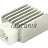 Regulátor dobíjení -MOTORIX- 4 pinů, 12V, GY6, Kymco, CPI, 2T/4T