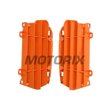 Chrániče chladiče -POLISPORT- oranžový, KTM EXC, EXC-F, SX, SX-F 65-500 2023-2024