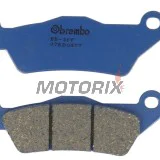 Brzdové destičky -BREMBO- 07BB04TT, Aprilia Pegaso & MX, Cagiva Elefant, Ducati Monster & Multistrada, Gas Gas EC, Gilera Nexus, Husaberg FE/FC, Husqvarna TE/WR/SM, KTM EXC/LC4/SX, MBK Doodo, Piaggio X9, Suzuki Burgman, Yamaha TT & Majesty