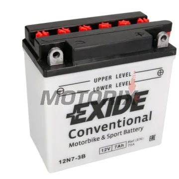 Akumulátor -EXIDE- 12N7-3B, 7Ah 12V
