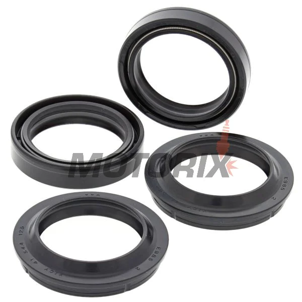 Sada gufer a prachovek přední vidlice -ALL BALLS- BMW K 1200 2003-2008, K 750 1985, 1988, 1990-1995, R 1200 2006, Buell XB9R 990 2003, Harley-Davidson FLD 1690 2012-2016, FLHP 1690 2007-2013, FLHR 1340 1996-1998, FLHR 1432 1999-2006