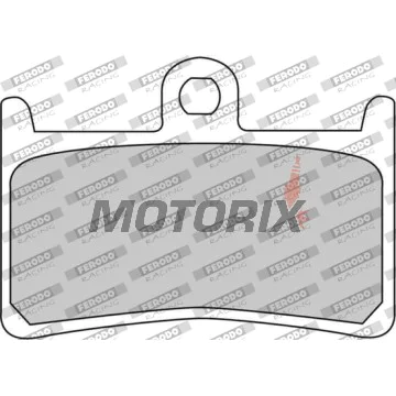 Brzdové destičky -FERODO- FDB605EFP, Yamaha R1/R6, MT-07/09/10, FZ1/FZ6/FZ8 Fazer, FJR1300, TDM900, XJR1300, T-Max 530, Super Tenere 1200