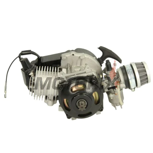Kompletní motor -MOTORIX- Pocket bike 50cc, připravený pro montáž