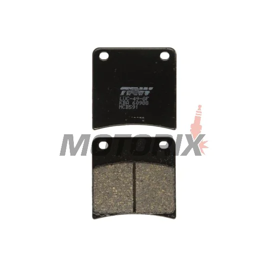 Brzdové destičky -TRW- MCB591, Kawasaki Z1300/ZG1300 DFI, Z500B, Suzuki GSX600F/750F/1100F Katana, GSX1100G, VX800 (1979-1997)