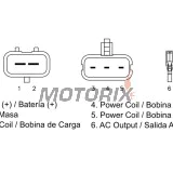 Regulátor dobíjení -DZE- regulátor dobíjení, 12V, 35A, POLARIS RANGER, RZR, SPORTSMAN 500/800 2010-2015