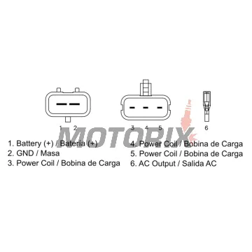 Regulátor dobíjení -DZE- regulátor dobíjení, 12V, 35A, POLARIS RANGER, RZR, SPORTSMAN 500/800 2010-2015