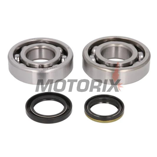 Sada ložisek a gufer klikové hřídele -HOT RODS- s gufera, Suzuki RMX 450 (17-19); RM-Z 450 (08-20)