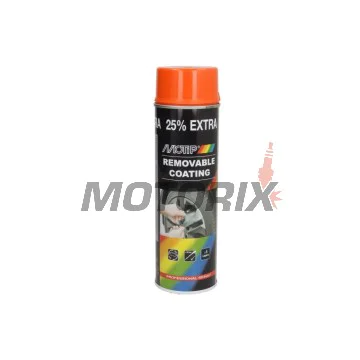 Odstranitelná barva -MOTIP- oranžová, 500ml