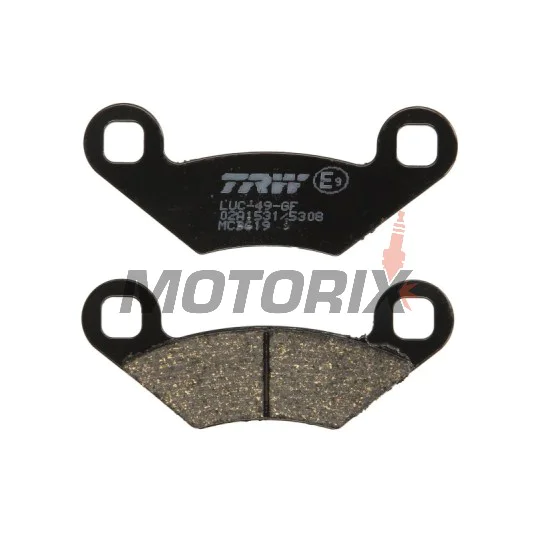 Brzdové destičky -TRW- MCB619, Polaris Sportsman 500 H.O./600/700 EFI/800 EFI (2002-2011)