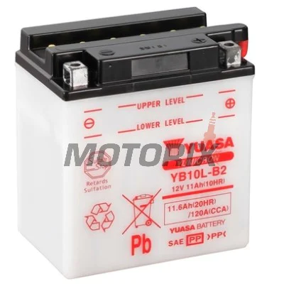 Akumulátor -YUASA- YB10L-B2, 12Ah 12V
