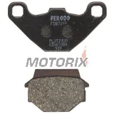 Brzdové destičky -FERODO- FDB731P, Aprilia MX 125 (2003-2007), RX 125 (2000-2001), Cagiva WMX 125 (1989), Husqvarna TC 510 & TE 510 (1990-1991)