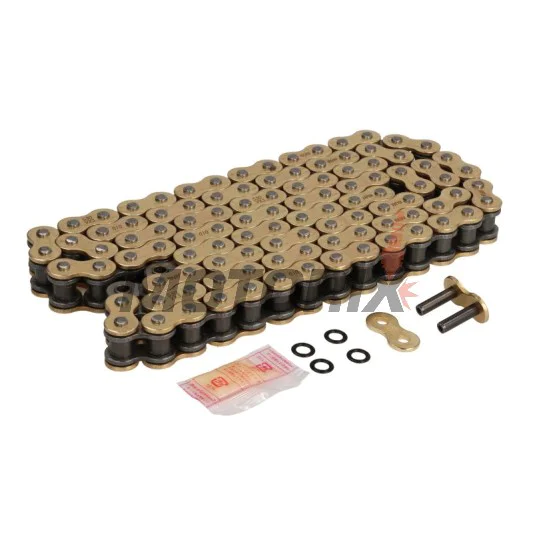 Řetěz -DID- 530VX3G&B-106, velikost 530, 106 článků, zesílený, zlatá/černá