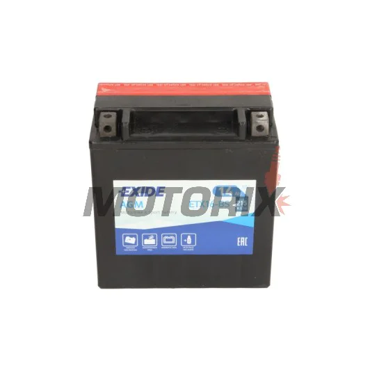 Akumulátor -EXIDE- YTX16-BS, 14Ah 12V