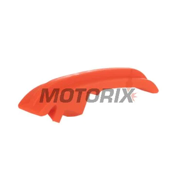 Vodítko řetězu -POLISPORT- oranžový, polyuretan, KTM EXC, EXC-F, SX, SX-F, XC, XC-F 125-500 2022-2024