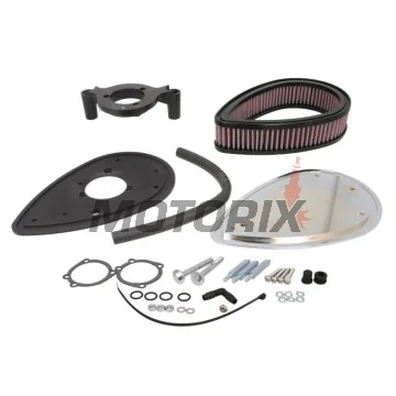 Vzduchový filtr -K&N- RK-3935, závodní, Harley-Davidson Dyna/Softail/Touring — Road King, Electra Glide, Street Glide, Road Glide, Fat Boy, Heritage Softail, Softail Slim, Dyna Wide Glide/Street Bob/Fat Bob/Switchback 88/96/103 CI, 1999-2012