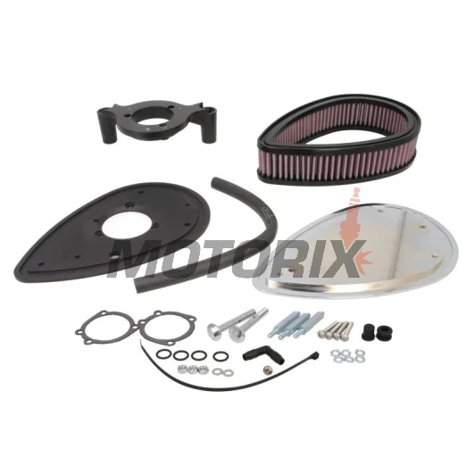 Vzduchový filtr -K&N- RK-3935, závodní, Harley-Davidson Dyna/Softail/Touring — Road King, Electra Glide, Street Glide, Road Glide, Fat Boy, Heritage Softail, Softail Slim, Dyna Wide Glide/Street Bob/Fat Bob/Switchback 88/96/103 CI, 1999-2012