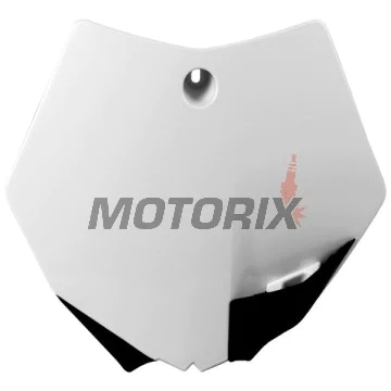 Motokrosová maska/tabulka startovního čísla -POLISPORT- bílá, KTM SX, XC 65 1999-2015