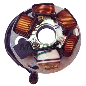 Stator (hvězda) -DZE- 5 cívek, PIAGGIO/VESPA PX 125/150/200 1981-2011