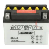 Akumulátor -4 RIDE- CB4L-B 4RIDE, 4Ah 12V