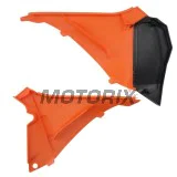 Kryt/plast vzduchového filtru -POLISPORT- oranžový, KTM SX, SX-F 125-450 2011-2012