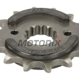 Přední pastorek -JT- JTF308,14RB, 14 zubů, s gumový tlumič, Aprilia Pegaso 650 2007-2009, Pegaso 660 2005-2009, Honda FMX 650 2004-2008, FX 650 1999-2001, NX 650 1989-1991, 1995-2001, SLR 650 1999-2001, Yamaha MT-03 660 2006-2013, XT 660 2004-2016