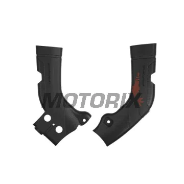 Chrániče rámu -POLISPORT- černé, HONDA CRF 250/450 2019-2021