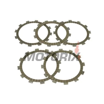 Sada spojkových lamel -TRW- MCC409-5, Yamaha XV 125 Virago 1997-2001, Yamaha XV 250/Virago/250S 1989-2000, Yamaha XVS 250 Drag Star 2001-2004