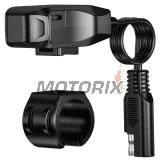 USB adaptér -4 RIDE- USB Type C, s držák pro řídítka 22mm - univerzální