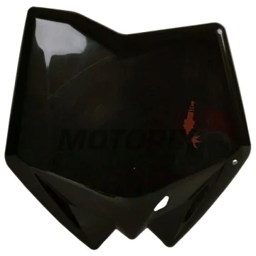 Motokrosová maska/tabulka startovního čísla -POLISPORT- černá, HUSQVARNA CR, TC 125-510 2005-2011