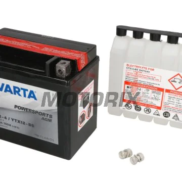 Akumulátor -VARTA- YTX12-BS, 10Ah 12V