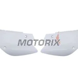 Zadní boční plasty -POLISPORT- bílé, KAWASAKI KX 85 2001-2013