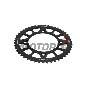 Zadní rozeta -JT- JTA798,47BLK, 47 zubů, černý, hliníkový, Suzuki RM 85 2002-2023, Yamaha YZ 80 1993-2001, YZ 85 2002-2018
