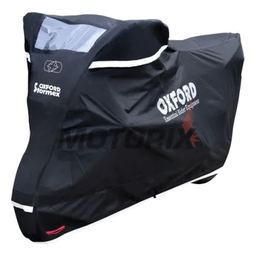 Plachta na motocykl -OXFORD- Stormex, černé, XL