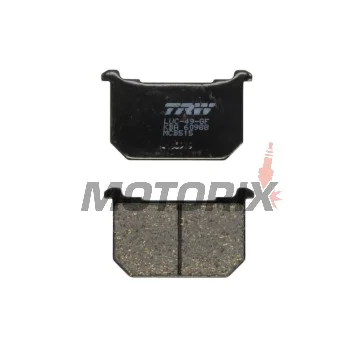 Brzdové destičky -TRW- MCB515, Kawasaki GPZ 400 (1983-1984), GT 750 (1982-1996), Z 400/550/650 KZ/750/1000A/1100GP-ST (1980-1993)