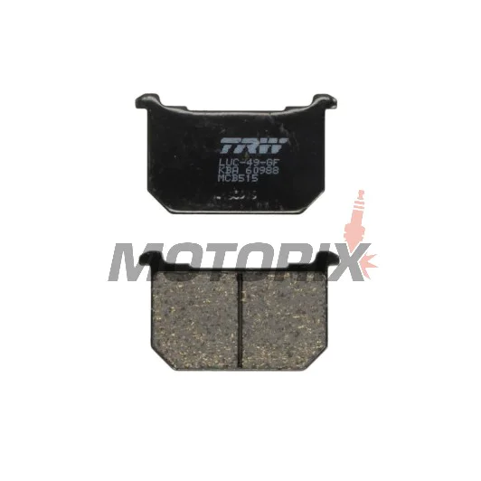 Brzdové destičky -TRW- MCB515, Kawasaki GPZ 400 (1983-1984), GT 750 (1982-1996), Z 400/550/650 KZ/750/1000A/1100GP-ST (1980-1993)
